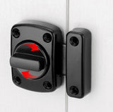 12 x Brand New Sliding Door Lock Lever Barn Door Lock Hook and Eye Buckle for Indoor Door Lock Wooden Fence - RRP €259.2