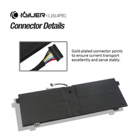 1 x RAW Customer Returns K KYUER L16L4PB1 L16C4PB1 L16M4PB1 Laptop Battery for Lenovo Yoga 720-13IKB Yoga 730-13IKB 730-13IWL 13 81C3 80X6 81C3 81JR 80X6001SGE 81J0001RFR 5B10M52738 5B10M 52739 5B10M52740 5B10Q38237 5B10Q38238 - RRP €47.02