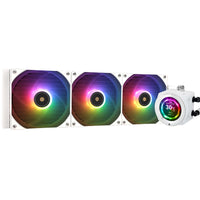 1 x RAW Customer Returns Thermalright CORE VISION 360 White ARGB-360mm AIO CPU Liquid Cooler, IPS LCD Screen with 480 480 Resolution, for AM4 AM5 Intel 1700 1851, 2.1 inch Magnetic Absorber LCD Screen for Pictures - RRP €102.19