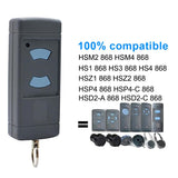 22 x RAW Customer Returns 868.3 MHz Garage Door Opener for H rmann Hand Transmitter, 868 MHz Universal Garage Door Remote Control, Compatible with MHz H rmann HSM2 HSM4 HS1 HS2 HS4 HSE2 HSZ1 HSZ2 HSP4, 1 Piece - RRP €475.2