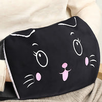 1 x Brand New Rhinenet Hot Water Bag for Menstrual Cramps Pain Relief Warm Bag with Soft Plush Hand Waist Warmer Cover Leak-Free Portable Hands Free Non-Toxic Tasteless Gray Shiba Inu  - RRP €17.14