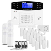 1 x RAW Customer Returns D1D9 Home GSM WiFi Alarm System Wireless Burglar Deterrent for Home Security - RRP €139.99