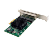 1 x RAW Customer Returns Quad-Port PCIe Gigabit Ethernet Server Adapter with NetXtreme BCM5719 Chipset PCI Express 1000M Network LAN Card for Windows Server Linux Ubuntu VMware BCM5719-4P  - RRP €74.03