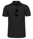 1 x RAW Customer Returns JACKETOWN Polo Shirts Men Short Sleeve Breathable Quick-drying Polo Shirts Men Summer Button Placket T-Shirts Men Casual Sports Shirt Basic Regular Fit Golf Polo Shirt Black-2XL  - RRP €33.26