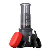 1 x RAW Customer Returns AeroPress 10R11 Go, plastic, 8 ounces, gray - RRP €41.94