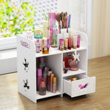 1 x RAW Customer Returns LEcylankEr Makeup Organizer Makeup Organizer with Drawers, Makeup Organizer for Dresser, Bedroom, Bathroom 30 x 26 x 16 cm  - RRP €18.99