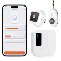 1 x RAW Customer Returns DAYTECH emergency call button for seniors on mobile phone, WiFi Tuya Smart senior emergency button alert system, home emergency call for elderly patients, disabled, children SOS emergency call only 2.4GHZ  - RRP €56.46