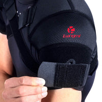 1 x RAW Customer Returns Kuangmi shoulder support shoulder warmer shoulder bandage for joint pain sports injuries, M - RRP €36.79