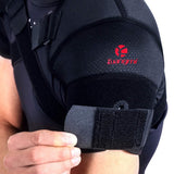 1 x RAW Customer Returns Kuangmi shoulder support shoulder warmer shoulder bandage for joint pain sports injuries, M - RRP €36.79