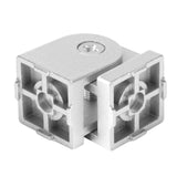 1 x RAW Customer Returns Pack of 4 angle connectors, adjustable joint for 3030 aluminum profile, 180 rotatable, flexible hinge for EU standard aluminum extrusion profile 3D printer parts - RRP €21.67