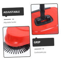 1 x RAW Customer Returns COOPHYA 3 1 hand sweeper household cleaning tool floor sweeper broom push floor cleaning mop spatula sweeper push mop for handheld shovel - RRP €32.89