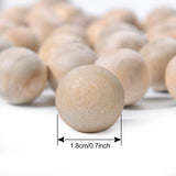 1 x RAW Customer Returns moinkerin 50 pieces moth protection moth repellent moth balls made of cedar wood odor balls moth stop for wardrobe against moths - RRP €10.32