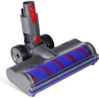 1 x RAW Customer Returns KENVOR brush compatible with Dyson vacuum cleaner V7, V8, V10, V11, V15, soft roller attachment with quick release and 4 LED lights for hard floors - RRP €38.82