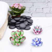 1 x RAW Customer Returns YWNYT 13pcs Succulent Silicone Molds, Cactus Candle Molds, Silicone Candle Molds, DIY Resin Casting, 3D Mold for Making Wax Molds, Candy Polymer Clay, Wax, Mini Soap - RRP €22.18