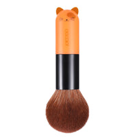 3 x Brand New Docolor Face Foundation Brush, Professional Makeup Brush for Setting Blush Highlighter Contour, Small Cute Orange Cat Shape, Portable Makeup Brush - CAT - RRP €54.0