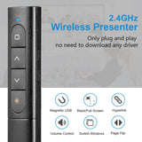 1 x RAW Customer Returns Wireless Presenter Pointer for Powerpoint Presentation 2.4GHZ, Remote Control Slide PC Pointer Wireless Remote Control Pen for Changing Powerpoint Slides Prezi Keynote - RRP €11.57