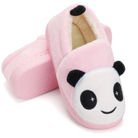 1 x RAW Customer Returns Girls Slippers Girls Winter Warm Cotton Shoes Slipper Panda Non-Slip Winter Shoes, Panda Pink, 21 22 EU, 14-15 Manufacturer  - RRP €19.99