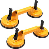 1 x RAW Customer Returns Lucfulyear suction lifter aluminum pack of 2 , vacuum lifter glass suction cup with 100 kg load capacity suction cup tile suction lifter for transporting glass, tiles, marble, bulky, heavy objects etc. - RRP €24.66