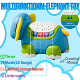 10 x Brand New Baby Toys 6 Months, Baby Toys 1 Year Baby Music Toys with Light and Projector, Elephant Crawling Toy for Baby 1 Year Newborn with Automatic Avoidance of Obstacles - RRP €141.1