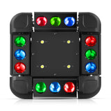 1 x RAW Customer Returns Moving Head LED Disco Light dmx512 Party Light RGB DJ Lights 7 13CH Disco Light for DJ Bars Club Stadium Lighting Effects Stage Light - RRP €163.99