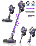 1 x RAW Customer Returns OLAYMEY Cordless Vacuum Cleaner 6 in 1 Vacuum Cleaner Cordless 30000Pa 300W Cordless Vacuum Cleaner with LED Light Wall Mount up to 40min. Running Time, Cordless Vacuum Cleaner Perfect for Hard Floors Carpets Cars - RRP €84.29