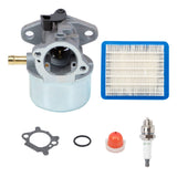 1 x RAW Customer Returns FanPaYY Carburetor Kit with Primer Ball and Air Filter 799868 for Briggs Stratton 4 to 7HP Engines 498170 497586 497314 - RRP €20.82