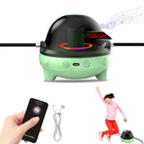 1 x RAW Customer Returns Automatic Rope Skipping Machine Electronic Skipping Rope Bluetooth Remote Control Skipping Rope Machine 1-10 Speed Level with LED Display Counter, for Women Men Children Green  - RRP €22.99