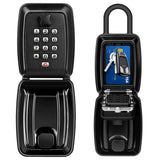 1 x RAW Customer Returns ENONEO Key Safe Large Key Safe Box Waterproof Key Safe with 12 Digit Code Combination Key Box for Home, Factory, School, Airbnb - RRP €32.42