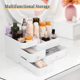 1 x RAW Customer Returns BTremary cosmetic organizer with stackable drawers 34x22x15CM make-up organizer with 11 compartments skincare dressing table organizer for dressing tables and bathroom countertops. - RRP €27.99