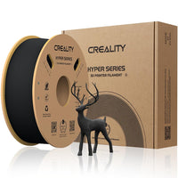 1 x RAW Customer Returns Creality Official Hyper PLA Filament Black 1KG, 3D Printer Filament for High Speed Printing, Durable and Strong, Smooth, Embossing Performance Dimensional Accuracy -0.03mm - RRP €28.43