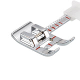 1 x Brand New sourcing map Angled Shank Adjustable Guide Presser Foot Zinc Alloy Sewing Machine Foot for Most Universal Sewing Machine - RRP €7.2