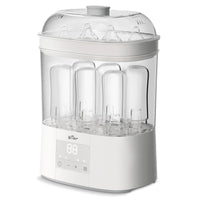 1 x RAW Customer Returns Bear Sterilizer for Baby Bottles with Drying Function, 4-in-1 Auto Bottle Sterilizer Baby with 48H Storge Function, Sterilizer for Baby Items, Baby Bottles Breast Pump Accessories - RRP €68.84