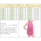 1 x RAW Customer Returns Yyyuluo Girls Tassel Latin Dance Clothes Sleeveless Salsa Dance Dresses Fringe Strap Dress Ballroom Dance Costume Tango Dance Rumba Ballroom, Rose 160cm Smaller Sizes  - RRP €27.02