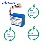 1 x RAW Customer Returns Aibatt NI-MH rechargeable battery, replacement battery for IRobot Braava 380, 380T, 390T, Compatible with Mint 5200 5200B 5200C cleaning robot 7.2V 2200mAh  - RRP €22.07