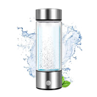 1 x RAW Customer Returns Sparklenut Hydrogen Rich Water Bottle 420ML, Portable Rich Ionizer With PEM Technology, Hydrogen Water Bottle, Drinking Bottle Anti Aging - RRP €49.99