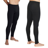 1 x RAW Customer Returns Grattitude - Set 2 Pack - Men s Thermal Tights - Men s Tights - Men s Cotton Tights - Men s Winter Tights - Thermal Underwear Clothing. L, Black  - RRP €21.73