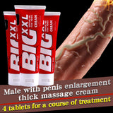 1 x RAW Customer Returns Usmato Big Dick Penis, Enlargement Cream, Increase Size XXL, Erection Products, Sex Products for Men, Aphrodisiac Pills for Men, 50ml - RRP €22.8