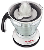 1 x RAW Customer Returns Moulinex 25 w white grey electric juicer pc302b10 - RRP €43.36