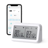 1 x RAW Customer Returns Inkbird IBS-M2 WALN Gateway with temperature and humidity sensor, app control, large LCD screen, works with wireless and Bluetooth sensors for home, greenhouse - RRP €46.16