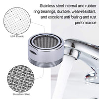 1 x RAW Customer Returns Aerator, faucet filter aerator, faucet attachment aerator, mixing nozzle insert, faucet strainer insert, faucet strainer - RRP €6.29