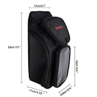 1 x RAW Customer Returns Dracarys Motorcycle Tank Bag - Oxford Saddle Black Motorcycle Bag with Larger Window - Strong Magnetic Bag for Honda Yamaha Suzuki Kawasaki Harley - RRP €27.3