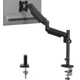 1 x RAW Customer Returns BONTEC Monitor Mount for 13-34 inch LCD LED Screen, Gas Spring Single Arm Monitor 360 Rotatable, Tiltable, Swivel Single Arm Stand Desk Clamp, VESA 75 100mm - RRP €45.99