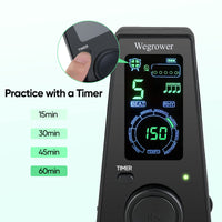 1 x RAW Customer Returns Digital metronome with timer, English voice counting, one-touch operation and easy-to-read color display. Electronic metronome with volume control for piano, guitar, drums, violin - RRP €25.2