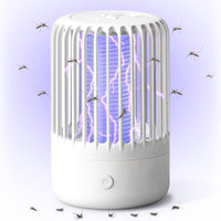 1 x RAW Customer Returns Insect Killer Mosquito Trap Electric, Mosquito Lamp Mosquito Repellent Insect Catcher UV Light Insect Killer, 360 Powerful USB Pest Control Traps for Indoors and Outdoors - RRP €27.72