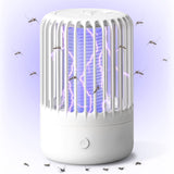 1 x RAW Customer Returns Insect Killer Mosquito Trap Electric, Mosquito Lamp Mosquito Repellent Insect Catcher UV Light Insect Killer, 360 Powerful USB Pest Control Traps for Indoors and Outdoors - RRP €27.72