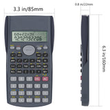 1 x RAW Customer Returns Helect Two-line Scientific Calculator, Suitable for School and Work, Black - RRP €11.57