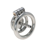 1 x RAW Customer Returns Flat Chastity Cage Inverted Male Small Metal With Metal Tube Penis Cage Stainless Steel Small Cock Cage Chastity Cage Men Extreme Sex Toy For Couples q Short, 50mm 1.97in  - RRP €26.21