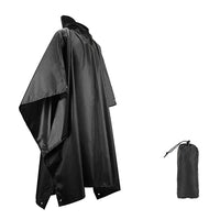 3 x Brand New ZHIOPRO Waterproof Rain Poncho, 3-in-1 Multifunctional Raincoat, Foldable Multi-Purpose Rainwear for Adults, Sun Protection Tarpaulin Reusable, with Carrying Bag - RRP €82.8