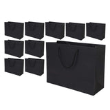 1 x RAW Customer Returns 10 Pcs Kraft Paper Bags Large Gift Bags Christmas Handbag with Handle Gift Bags Recyclable for Birthday Wedding Party Shopping - RRP €20.4