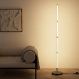 2 x Brand New Coinmit 140cm Corner LED Floor Lamp, 3000K Black Gold Warm LED Reading Floor Lamp, Remote Control with Feet, Simple Acrylic Lampshade, Tall Vertical Floor Lamp, - RRP €125.44